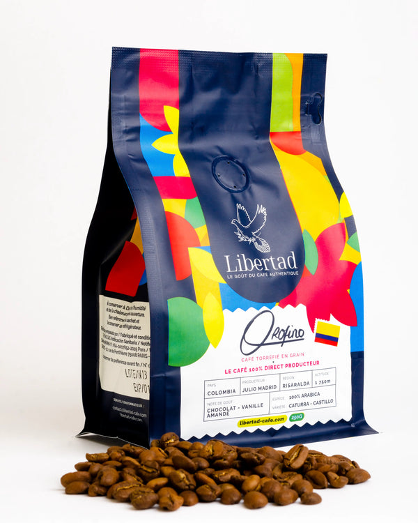 Café Grain Orofino Ferme Julio Madrid