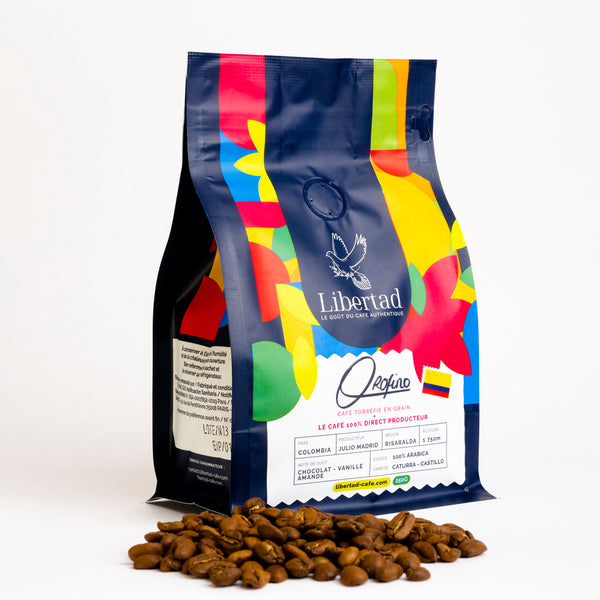 Café OROFINO Grains - Torréfié à la ferme